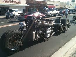 Cummins 855 powered motorcycle