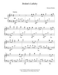 Follow baby lullaby and others on soundcloud. Brahms Lullaby Wiegenlied Advanced Piano Solo Sheet Music