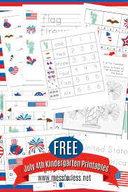 Last added free preschool worksheet. Free 4th Of July Worksheets For Kindergarten Mess For Less