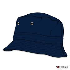 Download Bucket Hat Vector Template Vecfashion Hat Vector Hats Flat Drawings