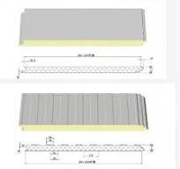 Interior Wall Polyurethane PU PIR Foam Insulated Thermal ...
