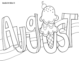 To print out your numbers coloring page, just click on the image you want to view and print the larger picture on the next page. Months Of The Year Coloring Pages Classroom Doodles