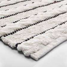 Bath Rugs Black And White Bathroom Rug Striped Bath Rug White Black Opalhouse White Bathroom Rug White Bath Rugs Striped Bath Rug