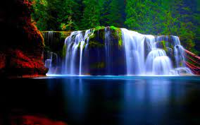 Waterfall Wallpaper Waterfall Background Beautiful Waterfalls
