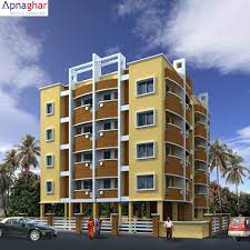3d Exterior View An Apartment To Know More Details Visit Www Apnaghar Co In Building Front Designs Apartment Architecture Apartments Exterior