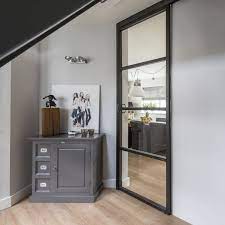stalen schuifdeur van hal naar keuken roomdivider schuifdeur glazen deur huis ideeen