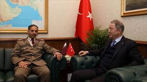 The turkish naval forces (turkish: Bakan Akar Katar Kara Kuvvetleri Komutani Ni Kabul Etti