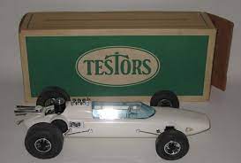 Vintage Testors Sprite Gas Powered Tethered Racecar Nos In Box Pr27 Tether Car Toy Collection Vintage Toys
