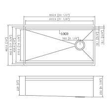 ruvati 33 inch workstation two tiered ledge kitchen sink