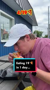 Eating 19 pizzas in 1 day in Seneca County, OH 😳🍕