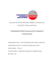 Tamadun china membawa teknologi membuat gula daripada tebu ke kepulauan melayu, contohnya di jawa. Doc Interaksi Positif Di Kalangan Tamadun Utama Dunia Harukawa Ryuu Academia Edu