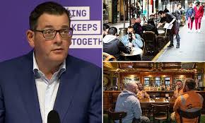 Premier dan andrews' falls victim to a very naughty editing prank as victorians victorian premier daniel andrews' has featured in a hilarious edited video online in the clip mr andrews appears to urge australians to 'get on the beers'.their premier dan andrews urging australians to 'get on the beers' this weekend. Victorian Premier Daniel Andrews Says You Can Get On The Beers Without Food From Monday Daily Mail Online