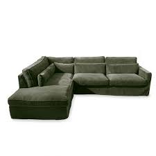 Couches with chaise lounges are available in various materials such as wood, cane, bamboo and soft sets, to. Buy Brompton Cross Corner Sofa Chaise Longue Left Velvet Ivy Riviera Maison