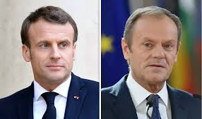 Aldwych café and ice cream parlor. Emmanuelmacron Macron Warned Eu Cracks Show As Tusk Urges French Leader Don T Humiliate Britain Politics