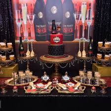 50th Birthday Cake Table Decoration Ideas 58 Likes 1 Comments Opulent Treasures Opulenttreasures On Instagram Remy Martin Sweet Table Enj Remy Martin Cake Table Decorations Opulent Treasures