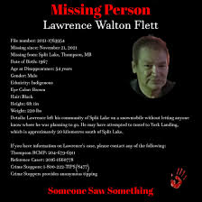 Please Help Locate Lawrence Walton...