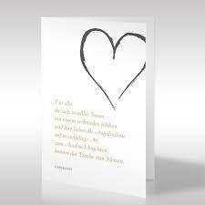 Herzensqual Design Trauerkarten Danksagungen Trauer Danksagung Trauerfall Anteilnahme Schreiben