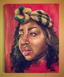 Self-taught artist shares latest painting work