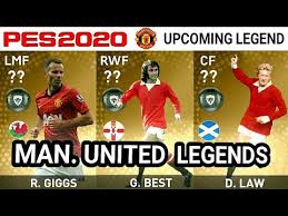 11 oct 1937 signed for man united. Pes 2020 Manchester United Upcoming Legends Prediction Ft G Best R Gigs D Law Youtube