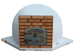 La réalitée c´est que les fours a bois ont évolué , et le four a bois avec coque. Four A Pain Et Pizza D Angle Sans Cheminee Avec Facade En Briques 100 Cm Le Bon Vivre