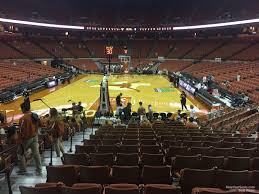 Frank Erwin Center Section 43 Texas Basketball