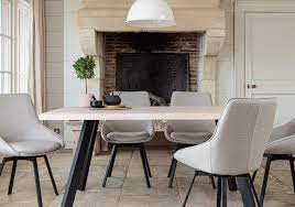 Shaker style design with clean lines and classic look. The Valencia Solid Oak Dining Table Is Here Insideout Living