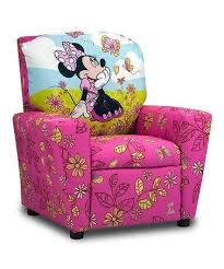 Kids Children Toddlers Upholstered Character Fabric Bedroom Arm Recliner Chair Sofa Seating Kids Recliners Toddler Recliner Disney Furniture