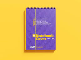 Free A5 Cover Notebook Mockup Psd Mockup Psd Mockup Mockup Free Psd