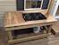 Wood Wooden Table For Gas Stove