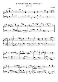 5 a subtle mix of finishes. French Suite No 5 In G Major Bwv 816 Sheet Music Free Download In Pdf Or Midi On Musescore Com