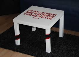 Sliced Lack Table Ikea Lack Tisch Lacktisch Hack Ikea Mangel