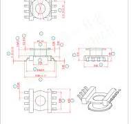 Bobbins | SMD ER9.5 Transformer Bobbin For Ferrite Core ...