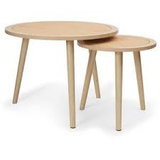 Kodu Hamilton Rattan Set Of 2 Side Tables Coffee Table For Small Living Room Table Side Table