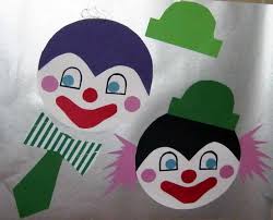 Wunderschöne engelsflügel vorlagen zum ausdrucken und ausschneiden, basteln und malen. Bastelvorlage Clown Aus Tonpapier Selber Basteln