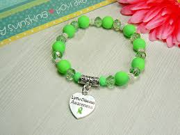 Lyme Disease Awareness Bracelet Lyme Disease Lime Bracelet Etsy Awareness Bracelet Lyme Disease Awareness Disease Awareness