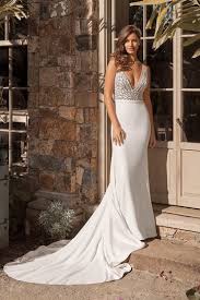 We have put together a gallery of. Crepe Wedding Dresses Justin Alexander
