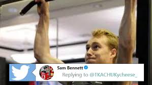 Get the latest nhl news on sam bennett. Sam Bennett Chirped Himself About Not Being Able To Do A Single Pull Up With The Perfect Tweet Article Bardown