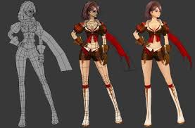 Imgur Low Poly Character Low Poly Models Character Modeling