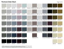 Pantone Color Selection Chart Page 7 Color Selection Chart