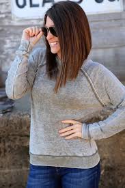 05 Asymmetrical Long Bob With Dark To Chestnut Balayage Styleoholic Hair Styles Medium Curly Hair Styles Inverted Bob Hairstyles