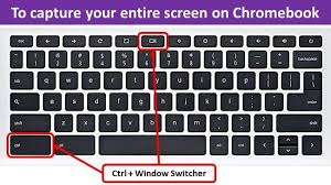 How To Capture Your Entire Screen On Chromebook Chromebook Screen Capture