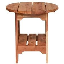 Amish Outdoor Round Side Table Round Side Table Side Table Table