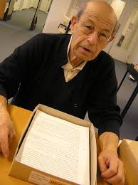 emeritus prof. *** radt with the manuscript of volume V ...