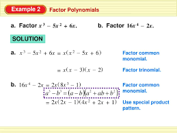 Video tutorial of factoring a trinomial. Ppt 6 5 Factoring Cubic Polynomials Powerpoint Presentation Free Download Id 2795627