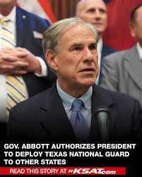 You can either fully enforce protection for federal employees or get out of  the way and let Texas Guard do it,” Abbott said in a post