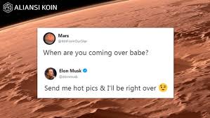 How do you feel about dogecoin today? Mars Coin Naik 1000 Setelah Disebutkan Oleh Elon Musk Berita