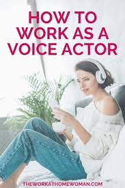 7 Places To Find Voice Over Acting Jobs The Voice Work From Home Companies Working From Home