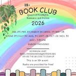 Queer/2SLGBTQIA+ Book Club: Romance and Fiction (18+)