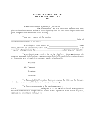 Write like you expect a lawsuit opponent to read them. Board Meeting Minutes Yearly Templates At Allbusinesstemplates Com