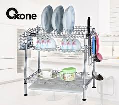 Selain karena ukurannya yang kecil, rak piring ini juga dapat membuat dapur terbebas dari genangan air yang bikin lembap dan bau. Promo Spesial Oxone Rak Piring Dapur Stainless Ox 967 Dengan Rp 389 000 Hanya Di Ogahrugi